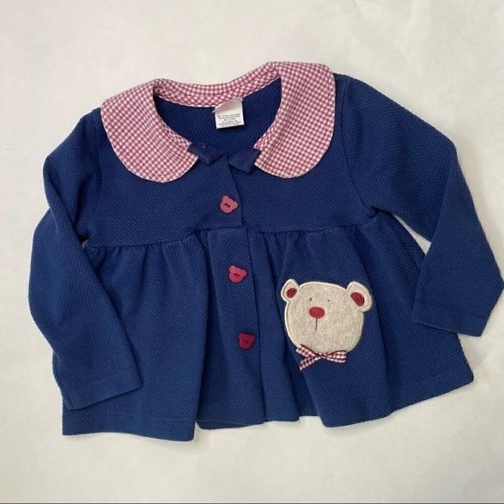 Vintage Buster Brown Bear Blue Jacket 2T